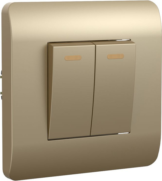 Изображение товара Выключатель Chint NEW3-E 10А / 431396 (шампань)