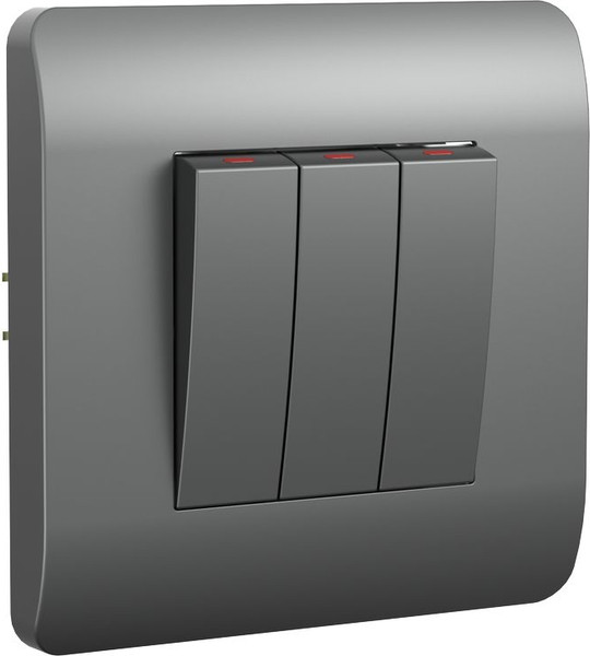 Изображение товара Выключатель Chint NEW3-E 10А / 431462 (серебристый)