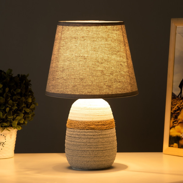 Изображение товара Прикроватная лампа Risalux Ренди 9947680 (белый/серый)