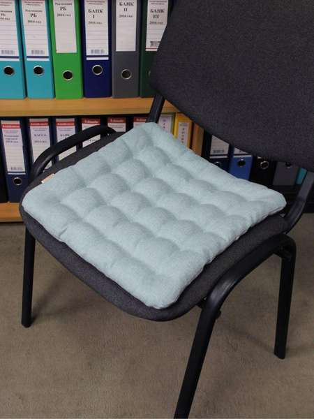 Изображение товара Подушка на стул MATEX Ecology Seat / 25-887 (серо-зеленый)