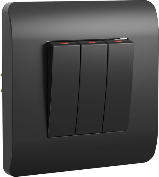 Изображение товара Выключатель Chint NEW3-E 10А / 431506 (черный)