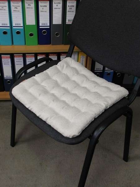 Изображение товара Подушка на стул MATEX Ecology Seat / 25-894 (светло-бежевый)