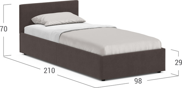 Изображение товара Односпальная кровать Moon Family 1250 / MF009876