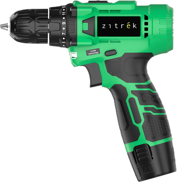 Изображение товара Аккумуляторная дрель-шуруповерт Zitrek Green Li Plus / 083-1021