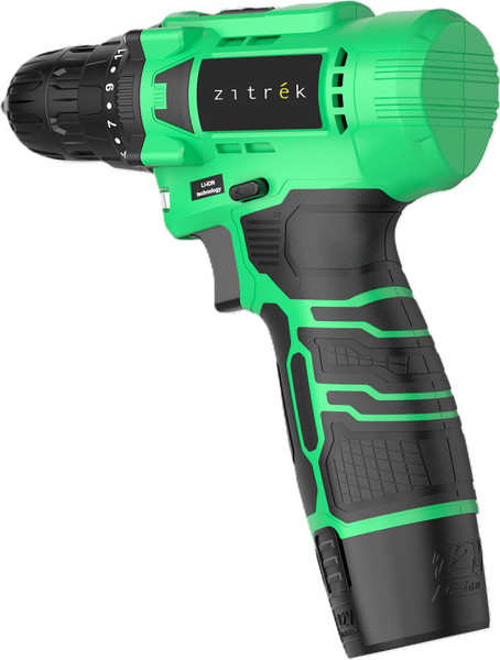 Изображение товара Аккумуляторная дрель-шуруповерт Zitrek Green Li Plus / 083-1021