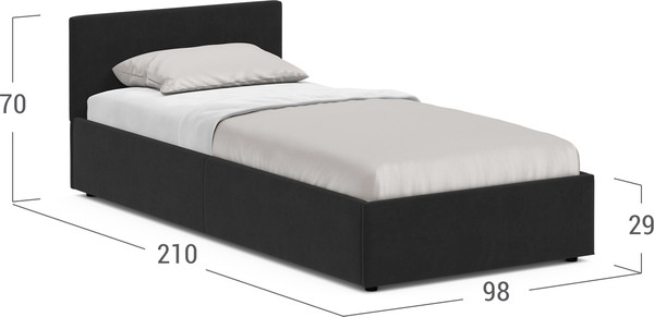 Изображение товара Односпальная кровать Moon Family 1250 / MF005988