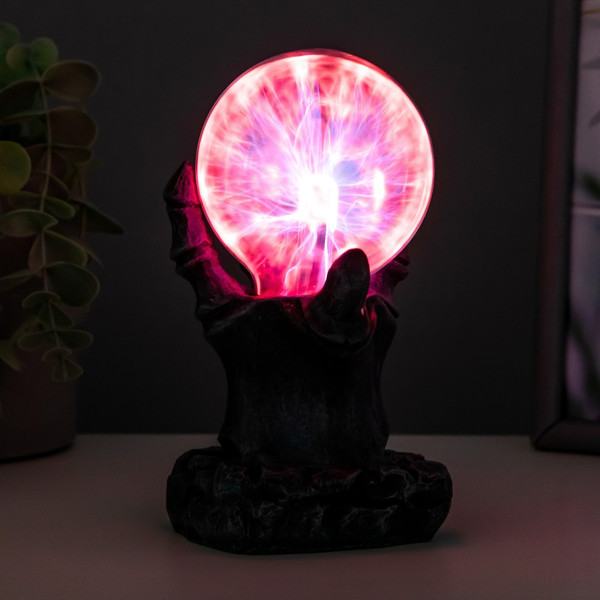 Изображение товара Декоративное освещение Risalux Плазменный шар Призрачная рука 3924307