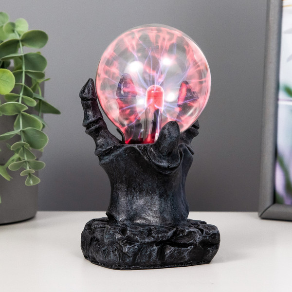 Изображение товара Декоративное освещение Risalux Плазменный шар Призрачная рука 3924307