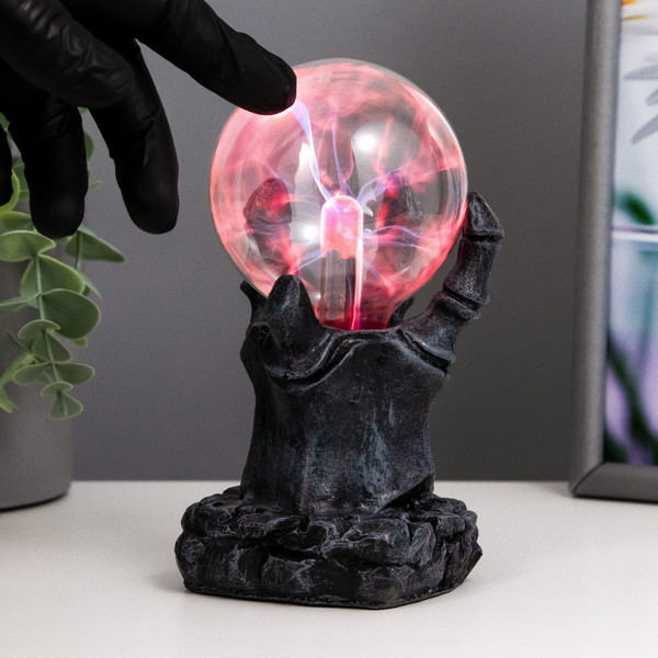 Изображение товара Декоративное освещение Risalux Плазменный шар Призрачная рука 3924307