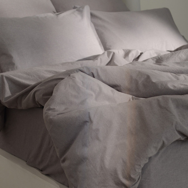 Изображение товара Пододеяльник Sima-Land Home Деним 150x220 / 10245456 (серый)