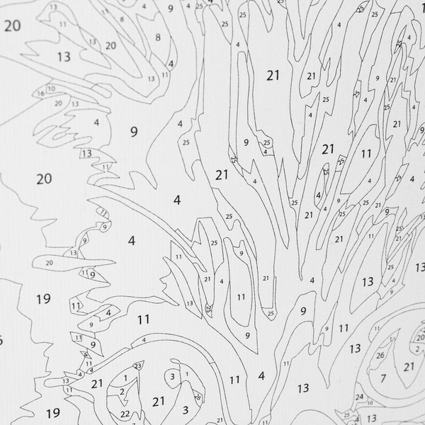 Изображение товара Картина по номерам MultiArt Котики / CANV40X50-115968