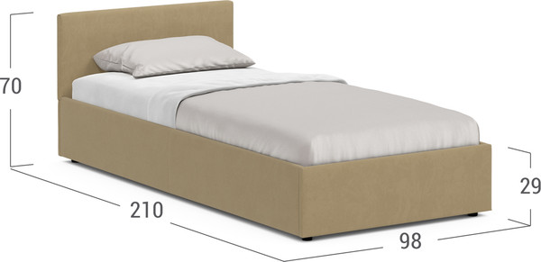 Изображение товара Односпальная кровать Moon Family 1250 / MF005968