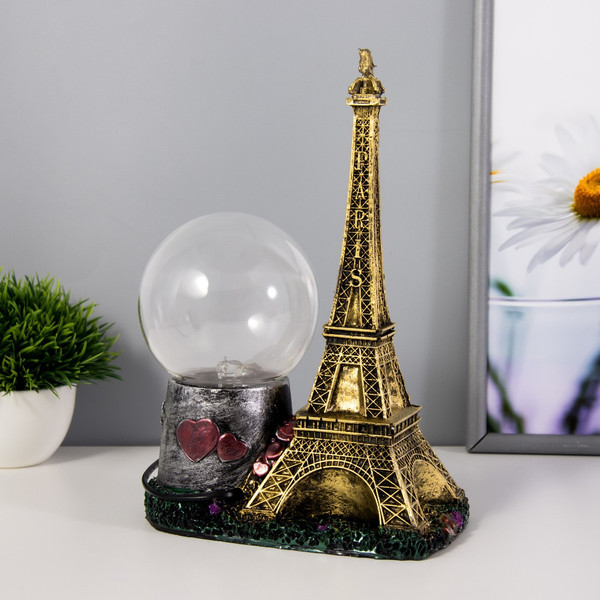 Изображение товара Декоративное освещение Risalux Плазменный шар Эйфелева башня 3924302