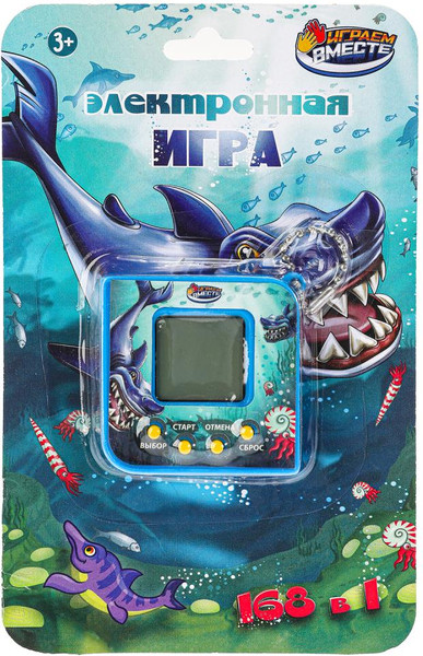 Изображение товара Игрушка детская Играем вместе Электронная логическая игра питомец Акула / ZY770551-R28