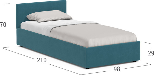Изображение товара Односпальная кровать Moon Family 1250 / MF009966
