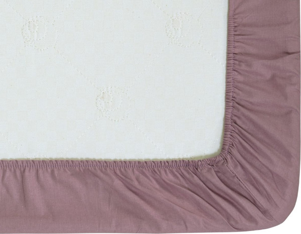 Изображение товара Простыня АртПостель Дымчатая роза на резинке 983 (140x200)