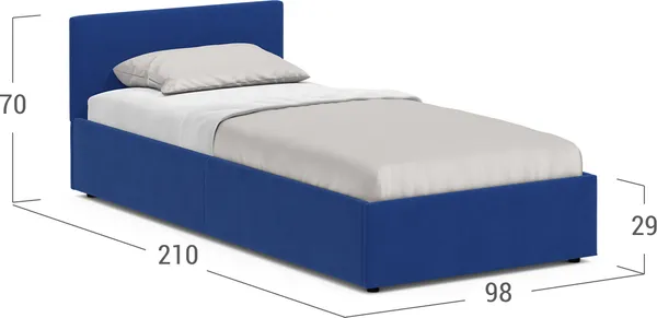 Изображение товара Односпальная кровать Moon Family 1250 / MF008071