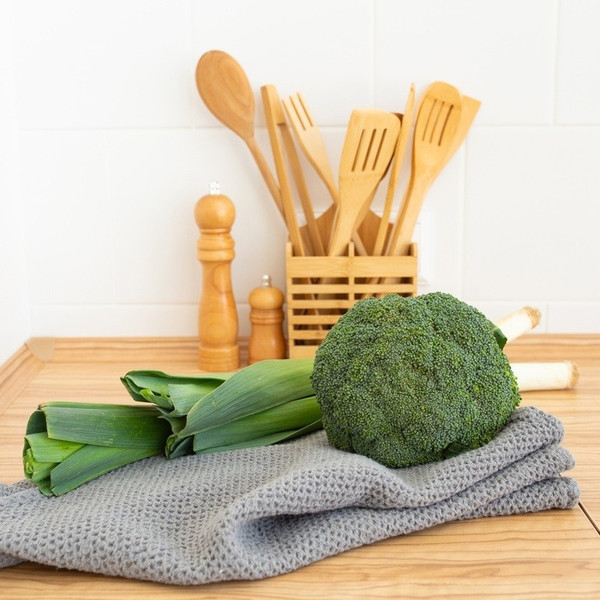 Изображение товара Полотенце Sima-Land Home Linen 38x65 / 10265899 (серый)