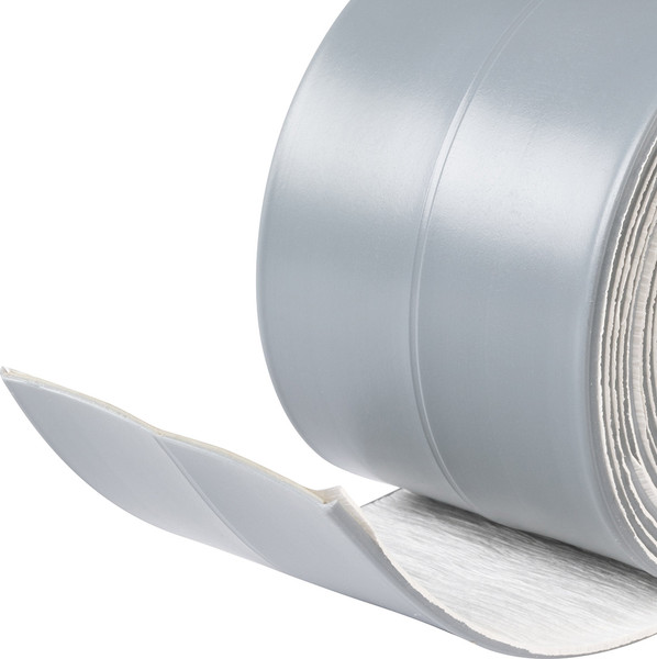 Изображение товара Лента бордюрная самоклеящаяся Аккурат Для раковин и ванн 60ммx3.35м (серый)