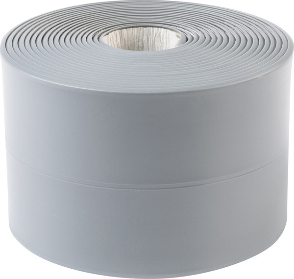 Изображение товара Лента бордюрная самоклеящаяся Аккурат Для раковин и ванн 60ммx3.35м (серый)