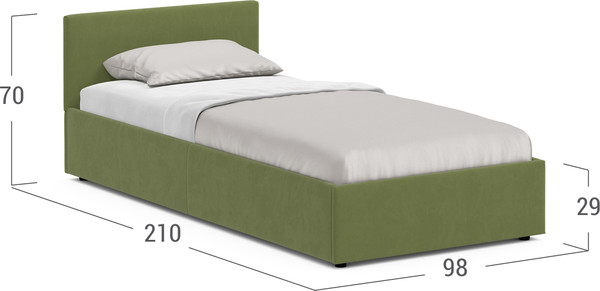 Изображение товара Односпальная кровать Moon Family 1250 / MF005938