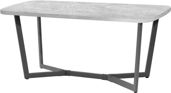 Изображение товара Обеденный стол Millwood Лофт Мюнхен Л 160x80x75 (бетон/графит)