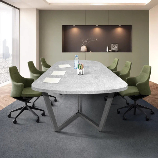 Изображение товара Обеденный стол Millwood Лофт Мюнхен Л 180x90x75 (бетон/графит)