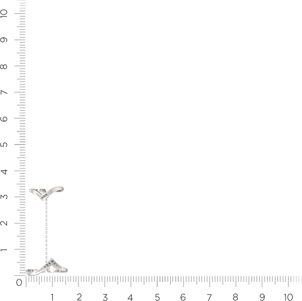 Изображение товара Кольцо из серебра ZORKA 0210300 (16.5, с фианитами)