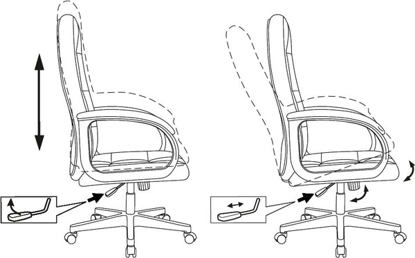 Изображение товара Кресло офисное Бюрократ CH 002 Fabric (серый 3C1)