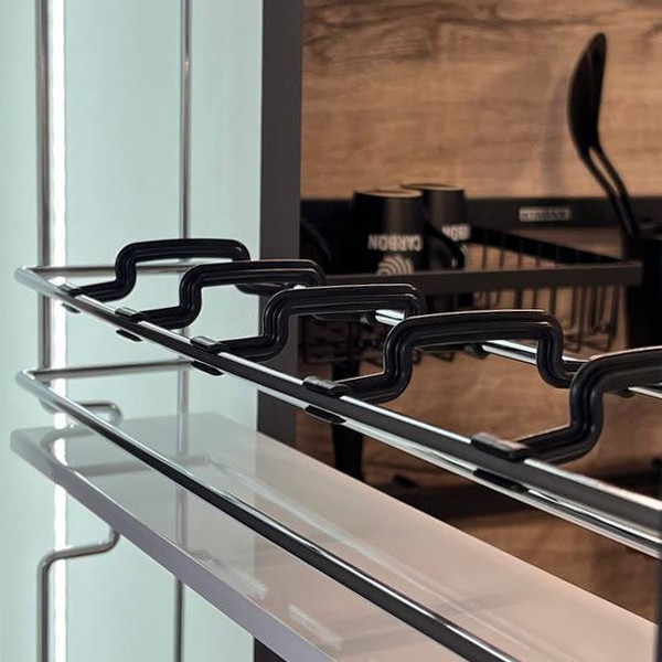 Изображение товара Комплект разделителей для карго Starax S-15008-2-A/6 (6шт, антрацит)