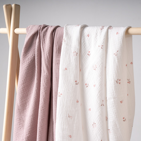 Изображение товара Набор пеленок детских Perina КМП.2-10-1.8х2.6 (лето розовое/мокко)