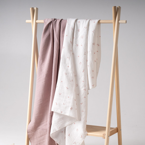 Изображение товара Набор пеленок детских Perina КМП.2-10-1.8х2.6 (лето розовое/мокко)