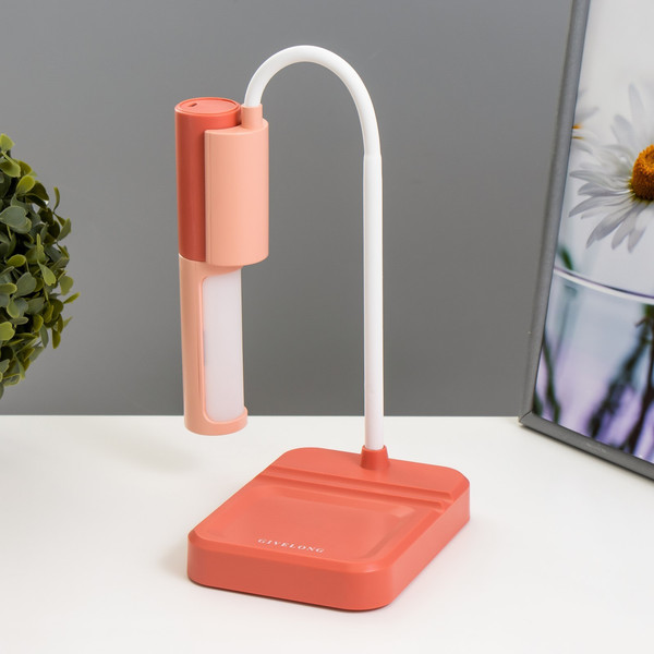 Изображение товара Настольная лампа Risalux Лансер 9352534 (красный/розовый)