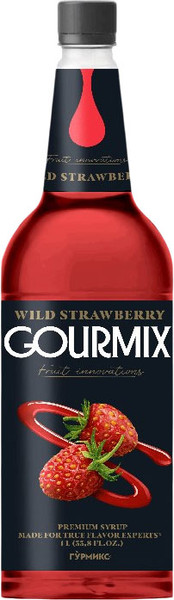 Изображение товара Сироп Gourmix Земляника (1л)