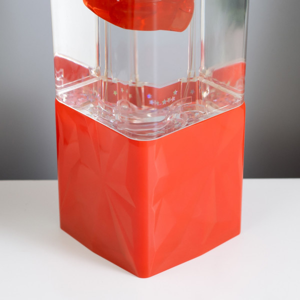 Изображение товара Ночник Risalux Лава-лампа Мишка 9944852 (красный)