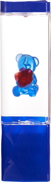 Изображение товара Ночник Risalux Лава-лампа Мишка 9944854 (синий)