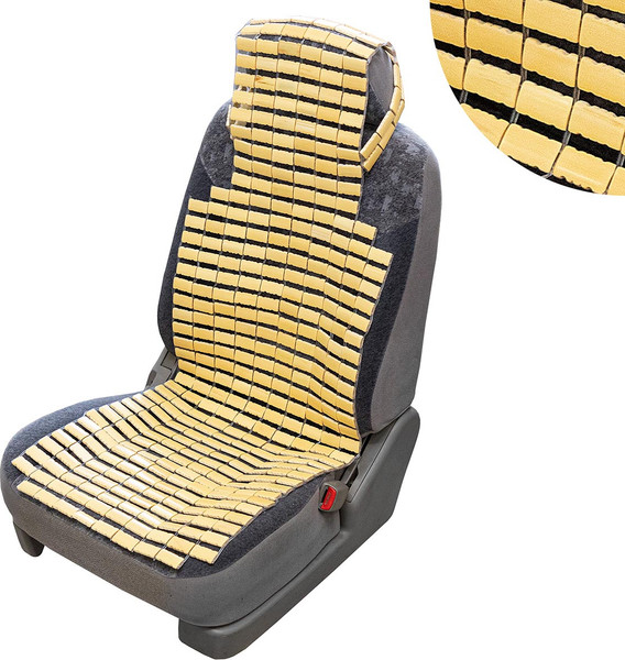 Изображение товара Накидка на автомобильное сиденье Skyway Massage-06 / S01305006  (бежевый)