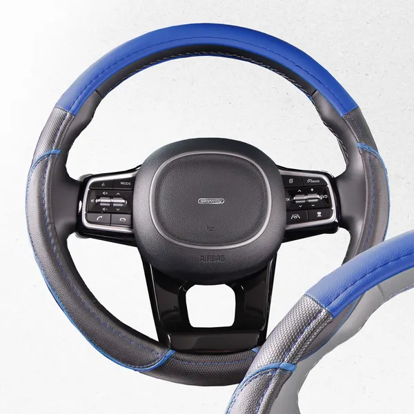 Изображение товара Оплетка на руль Skyway Combo 4 M / S01102390 (черный/синий)