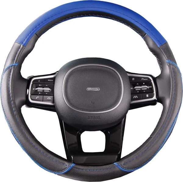 Изображение товара Оплетка на руль Skyway Combo 4 M / S01102390 (черный/синий)