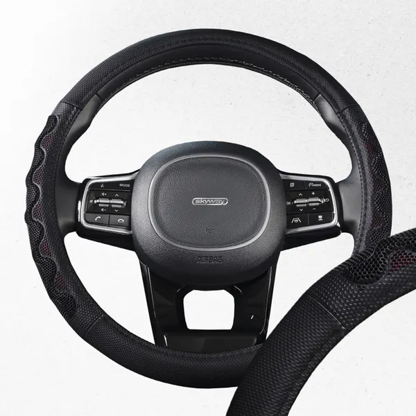 Изображение товара Оплетка на руль Skyway Racer 2 M / S01102416 (черный/красный)