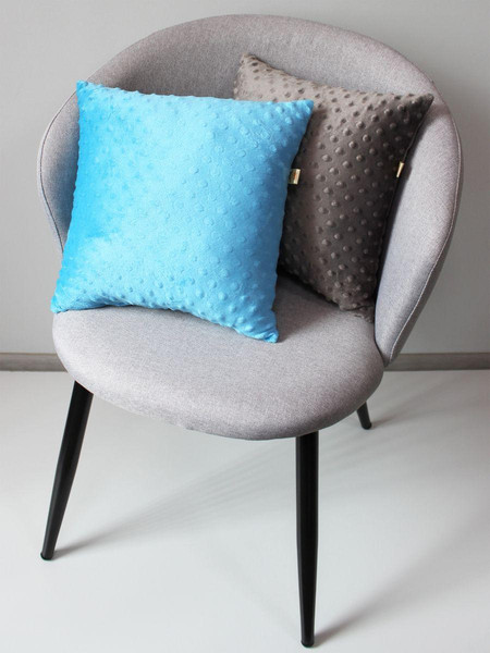 Изображение товара Подушка декоративная MATEX Hill / 32-663 (голубой)