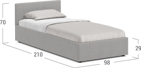 Изображение товара Односпальная кровать Moon Family 1250 / MF005889