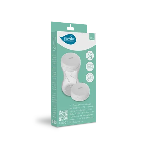 Изображение товара Набор крышек для бутылочки Nuvita Bottle Travel Cap 60005 / NU-ALMB0024