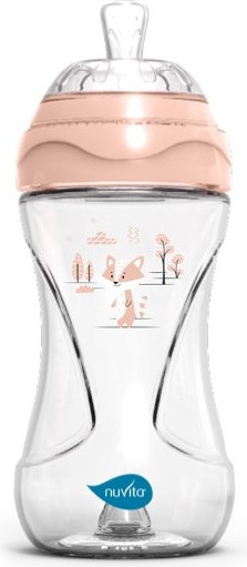 Изображение товара Бутылочка для кормления Nuvita Антиколиковая Materno Feel 6031 / NU-ALMB0065 (250мл, розовый)