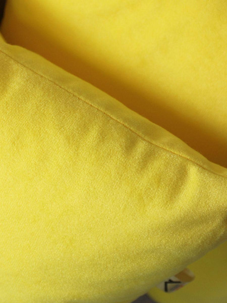 Изображение товара Подушка декоративная MATEX Velours / 57-123 (желтый)