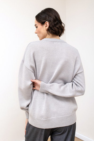 Изображение товара Джемпер Romgil РВ0105-ШЕ5 (р.170-88-94, светло-серый)