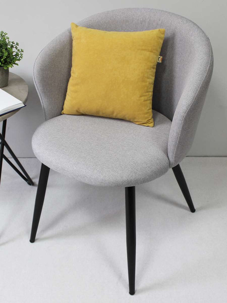 Изображение товара Подушка декоративная MATEX Velours / 37-088 (горчичный)