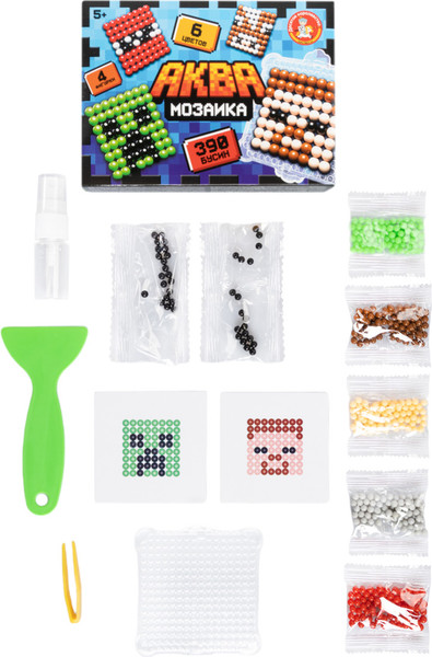 Изображение товара Развивающая игра Десятое королевство Аквамозаика. Пиксельный мир / 05555