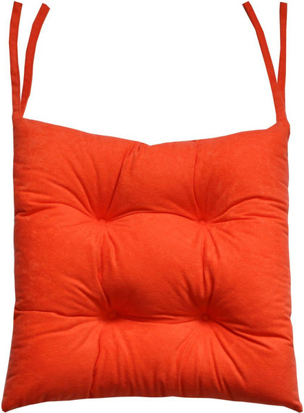 Изображение товара Подушка на стул MATEX Velours / 43-140 (лососевый)