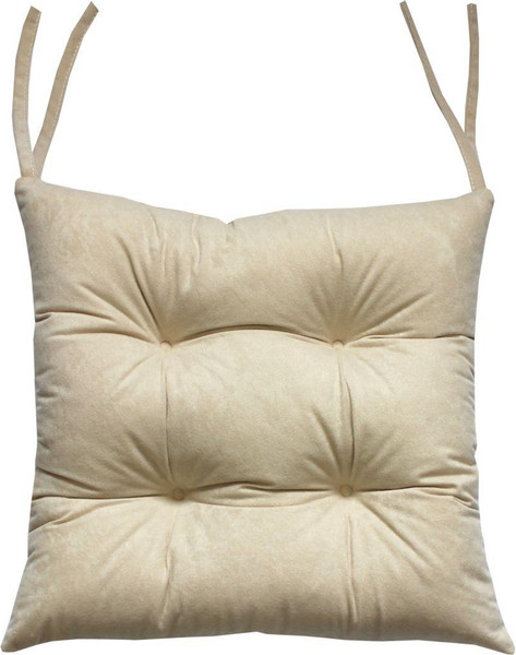 Изображение товара Подушка на стул MATEX Velours / 34-261 (молочный)